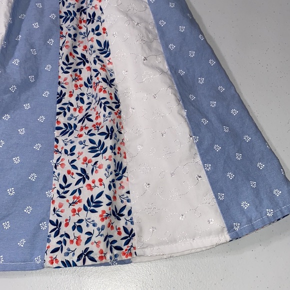 Penelope Mack Toddler Girl Spring Summer Floral Smocked Dress Size 4t - Picture 2 of 7